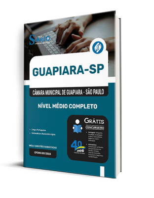 Apostila Câmara de Guapiara - SP 2025 - Nível Médio Completo: Escriturário, Assessor de Imprensa, Secretário Administrativo e Secretário Legislativo - Imagem 2