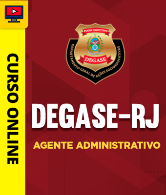 Curso Degase-RJ - Agente Administrativo - Imagem 1