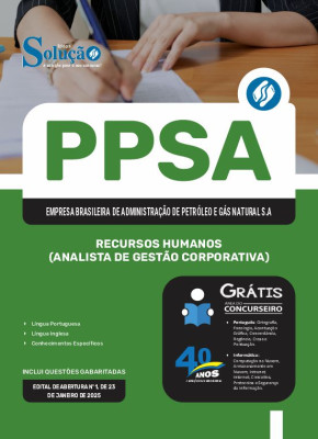 Apostila PPSA 2025 - Recursos Humanos (Analista de Gestão Corporativa) - Imagem 3