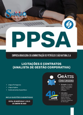 Apostila PPSA 2025 - Licitações e Contratos (Analista de Gestão Corporativa) - Imagem 3