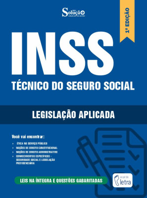 Legislação Aplicada INSS - Técnico do Seguro Social - Imagem 2