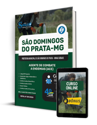 Capa Apostila Prefeitura de São Domingos do Prata - MG 2025 - Agente de Combate a Endemias (ACE)