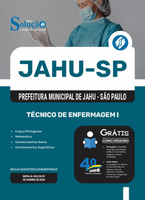 Apostila Prefeitura de Jahu - SP 2025 - Técnico de Enfermagem I - Imagem 3