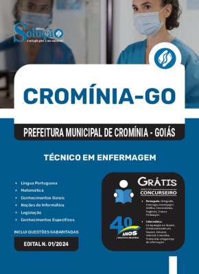 Apostila Prefeitura de Cromínia - GO 2025 - Técnico em Enfermagem - Imagem 3