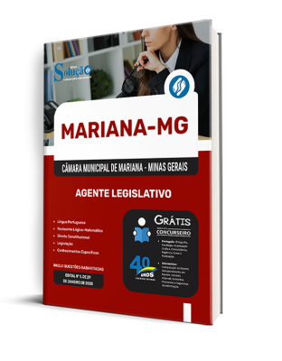 Apostila Câmara de Mariana - MG 2025 - Agente Legislativo - Imagem 2