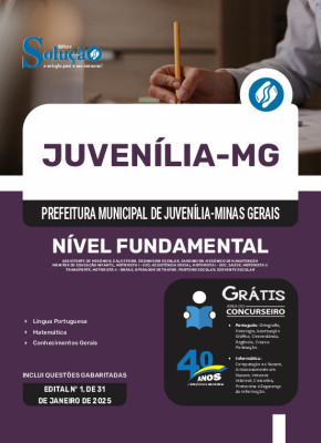 Apostila Prefeitura de Juvenília - MG 2025 - Nível Fundamental - Imagem 3