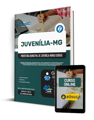 Apostila Prefeitura de Juvenília - MG 2025 - Nível Médio - Imagem 1