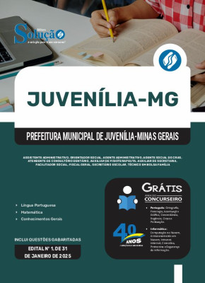 Apostila Prefeitura de Juvenília - MG 2025 - Nível Médio - Imagem 3