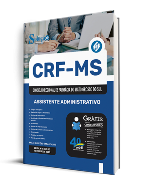 Apostila CRF-MS 2025 - Assistente Administrativo - Imagem 2