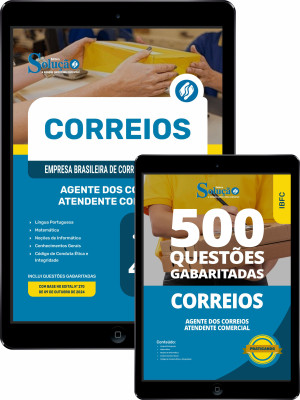 Combo CORREIOS - Agente de Correios - Atendente Comercial - Imagem 1