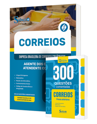 Combo CORREIOS - Agente de Correios - Atendente Comercial (Apostila + Questões Comentadas) - Imagem 1