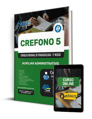 Apostila CREFONO 5 2025 - Auxiliar Administrativo - Imagem 1