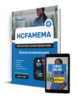 Apostila HCFAMEMA 2025 - Técnico de Enfermagem - Imagem 1