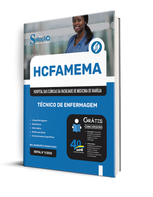 Apostila HCFAMEMA 2025 - Técnico de Enfermagem - Imagem 2