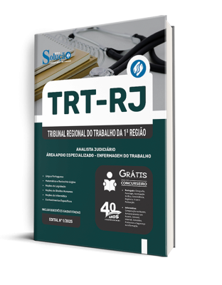 Apostila TRT-RJ 2025 - Analista Judiciário - Área Apoio Especializado - Enfermagem do Trabalho - Imagem 2