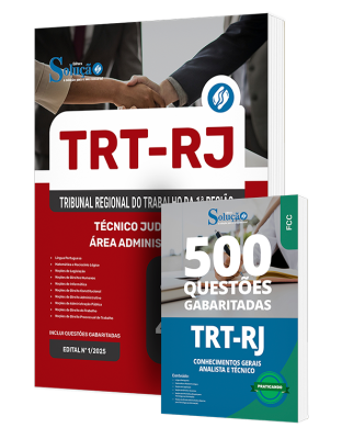 Combo TRT-RJ - Técnico Judiciário - Área Administrativa - Imagem 1