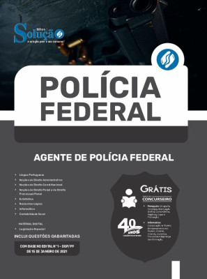 Apostila Polícia Federal (PF) 2025 - Agente de Polícia Federal - Imagem 3