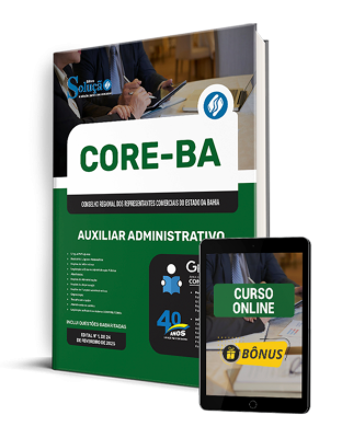 Apostila CORE-BA 2025 - Auxiliar Administrativo - Imagem 1