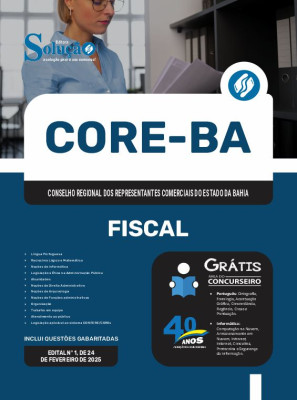 Apostila CORE-BA 2025 - Fiscal - Imagem 3