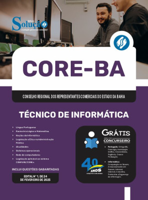 Apostila CORE-BA 2025 - Técnico de Informática - Imagem 3