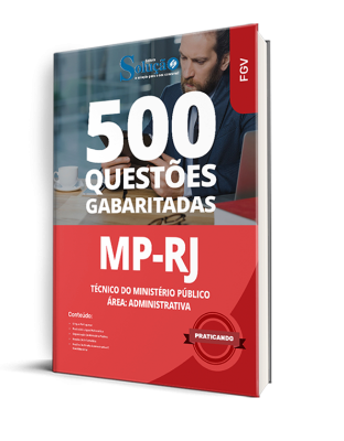 Caderno de Questões MP-RJ - Técnico do Ministério Público - Área: Administrativa - 500 Questões Gabaritadas - Imagem 1