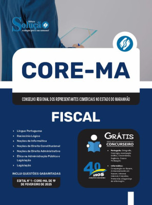 Apostila CORE-MA 2025 - Fiscal - Imagem 3