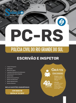 Apostila PC-RS 2025 - Escrivão e Inspetor - Imagem 3