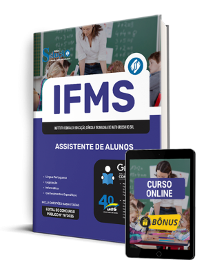 Apostila IFMS 2025 - Assistente de Alunos - Imagem 1