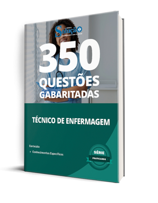 Caderno de Questões Técnico de Enfermagem - 350 Questões Gabaritadas - Imagem 1