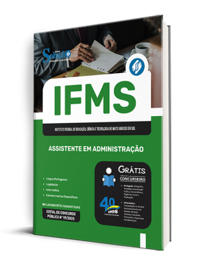 Apostila IFMS 2025 - Assistente em Administração - Imagem 2