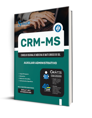 Apostila CRM-MS 2025 - Auxiliar Administrativo - Imagem 2