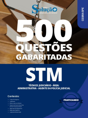 Caderno de Questões STM - Técnico Judiciário - Área: Administrativa - Agente da Polícia Judicial - Imagem 2