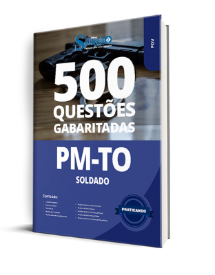 Caderno de Questões PM-TO - Soldado - 500 Questões Gabaritadas - Imagem 1