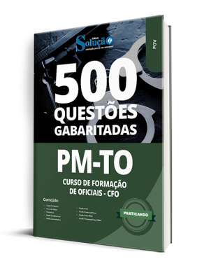 Caderno de Questões PM-TO - Curso de Formação de Oficiais - CFO - 500 Questões Gabaritadas - Imagem 1