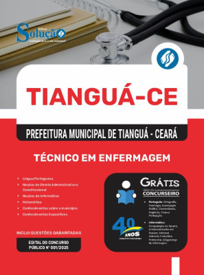 Apostila Prefeitura de Tianguá - CE 2025 - Técnico em Enfermagem - Imagem 3