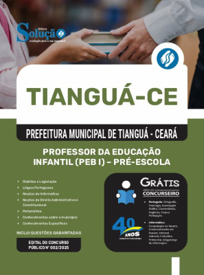 Apostila Prefeitura de Tianguá - CE 2025 - Professor da Educação Infantil (PEB I) - Pré-Escola - Imagem 3