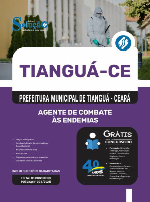 Apostila Prefeitura de Tianguá - CE em PDF 2025 - Agente de Combate às Endemias - Imagem 1