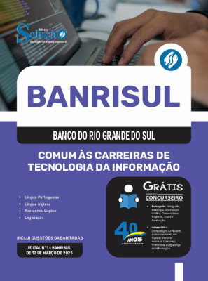 Apostila BANRISUL 2025 - Comum às Carreiras de Tecnologia da Informação - Imagem 3