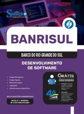 Apostila BANRISUL 2025 - Desenvolvimento de Software - Imagem 3