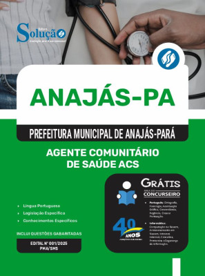 Apostila Prefeitura de Anajás - PA 2025 - Agente Comunitário de Saúde (ACS) - Imagem 3