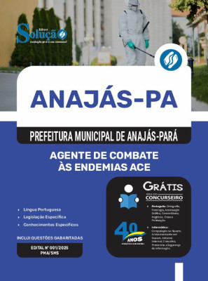 Apostila Prefeitura de Anajás - PA 2025 - Agente de Combate às Endemias (ACE) - Imagem 3