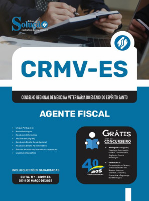 Apostila CRMV-ES 2025 - Agente Fiscal - Imagem 3