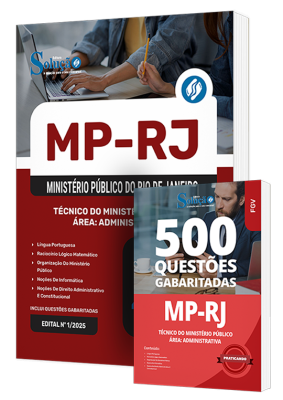 Combo MP-RJ - Técnico do Ministério Público - Área: Administrativa - Imagem 1