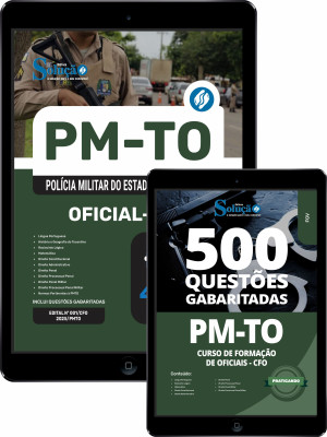 Combo PM-TO - Oficial - Curso de Formação de Oficiais - CFO - Imagem 1