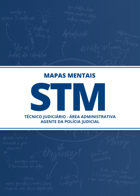 212 Mapas Mentais para STM - Técnico Judiciário - Área Administrativa - Agente da Polícia Judicial (PDF) - Imagem 1