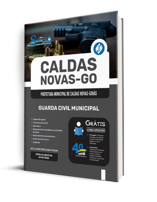 Apostila Prefeitura de Caldas Novas - GO 2025 - Guarda Civil Municipal - Imagem 2