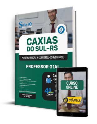 Apostila Prefeitura de Caxias do Sul - RS 2025 - Professor G1AI - Imagem 1