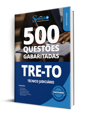 Caderno de Questões TRE-TO - Técnico Judiciário - 500 Questões Gabaritadas - Imagem 1