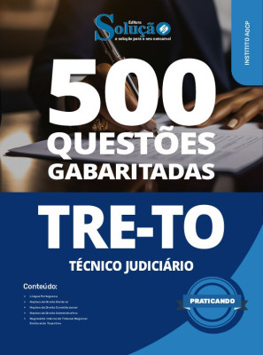 Caderno de Questões TRE-TO - Técnico Judiciário - 500 Questões Gabaritadas - Imagem 2