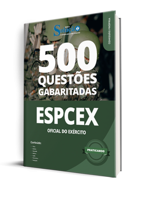 Caderno de Questões ESPCEX - Oficial do Exército - 500 Questões Gabaritadas - Imagem 1